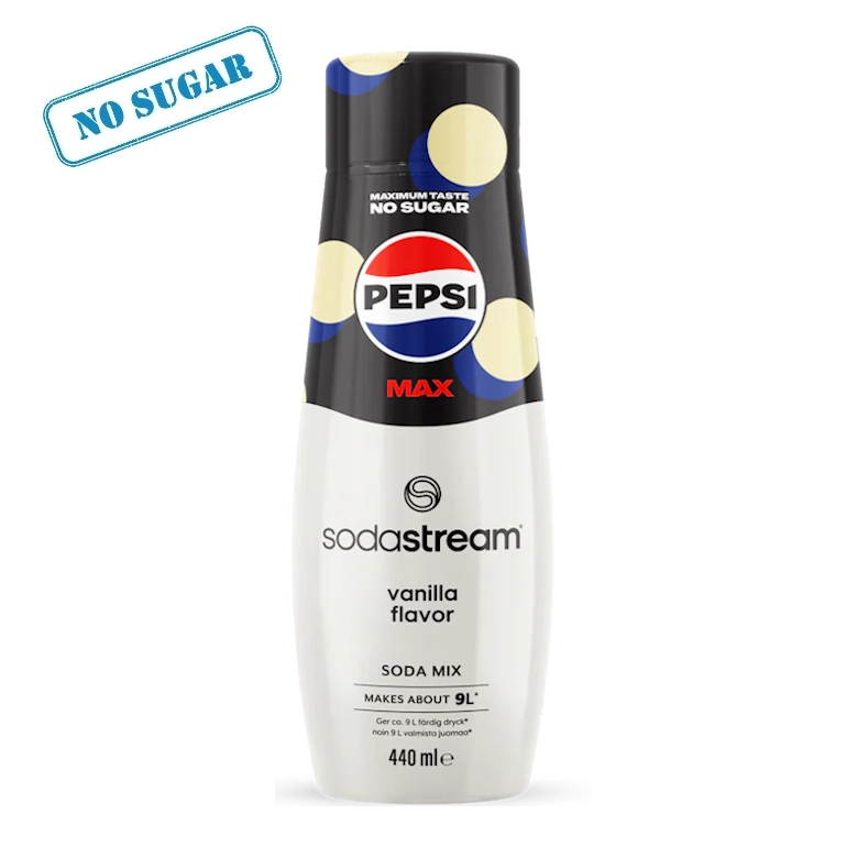 SodaStream <br/>Pepsi Max Vanilla siirup