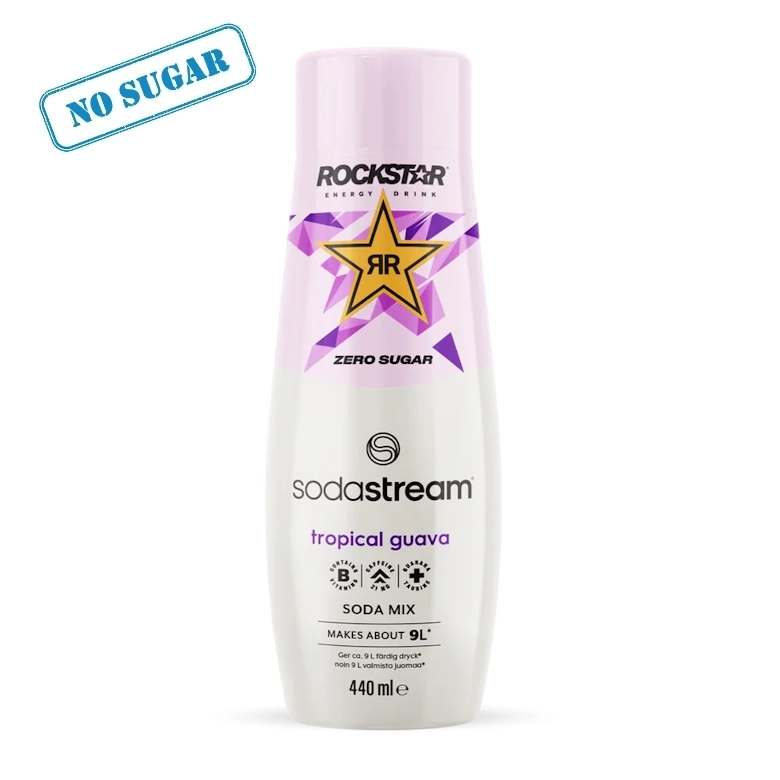 SodaStream <br/>Rockstar Energy Guava Zero siirup